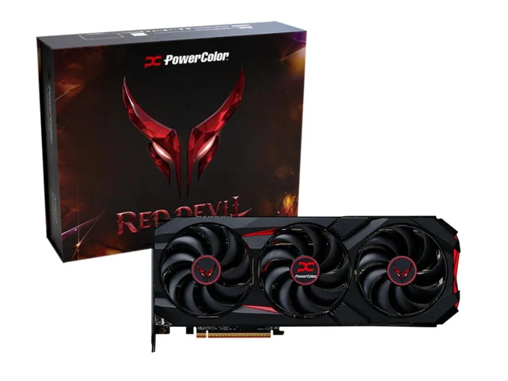 Power Color Graficka karta POWERCOLOR RX9070XT 16G-E/OC AMD/16GB/GDDR6/256bit/crna Slika 1